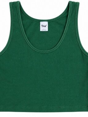TNA Green Crop Tank